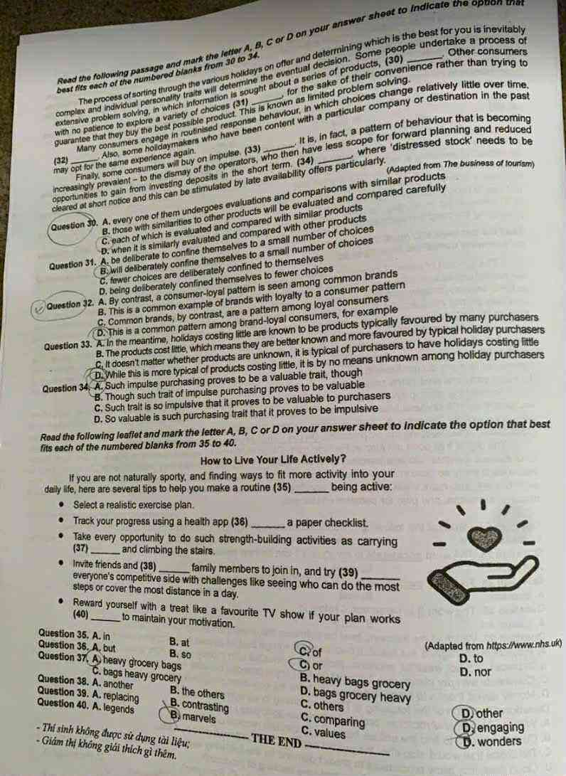 Vỡ òa cảm xúc kết thúc thi theo chương trình mới, cập nhật giải đề - 12