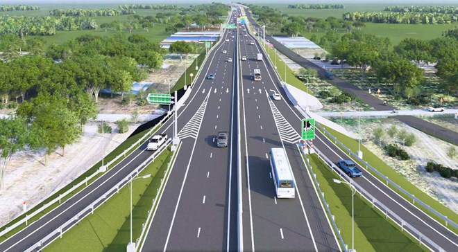 Phối cảnh dự án vành đai 4 đoạn qua Bình dương vừa khởi công hôm 18/6