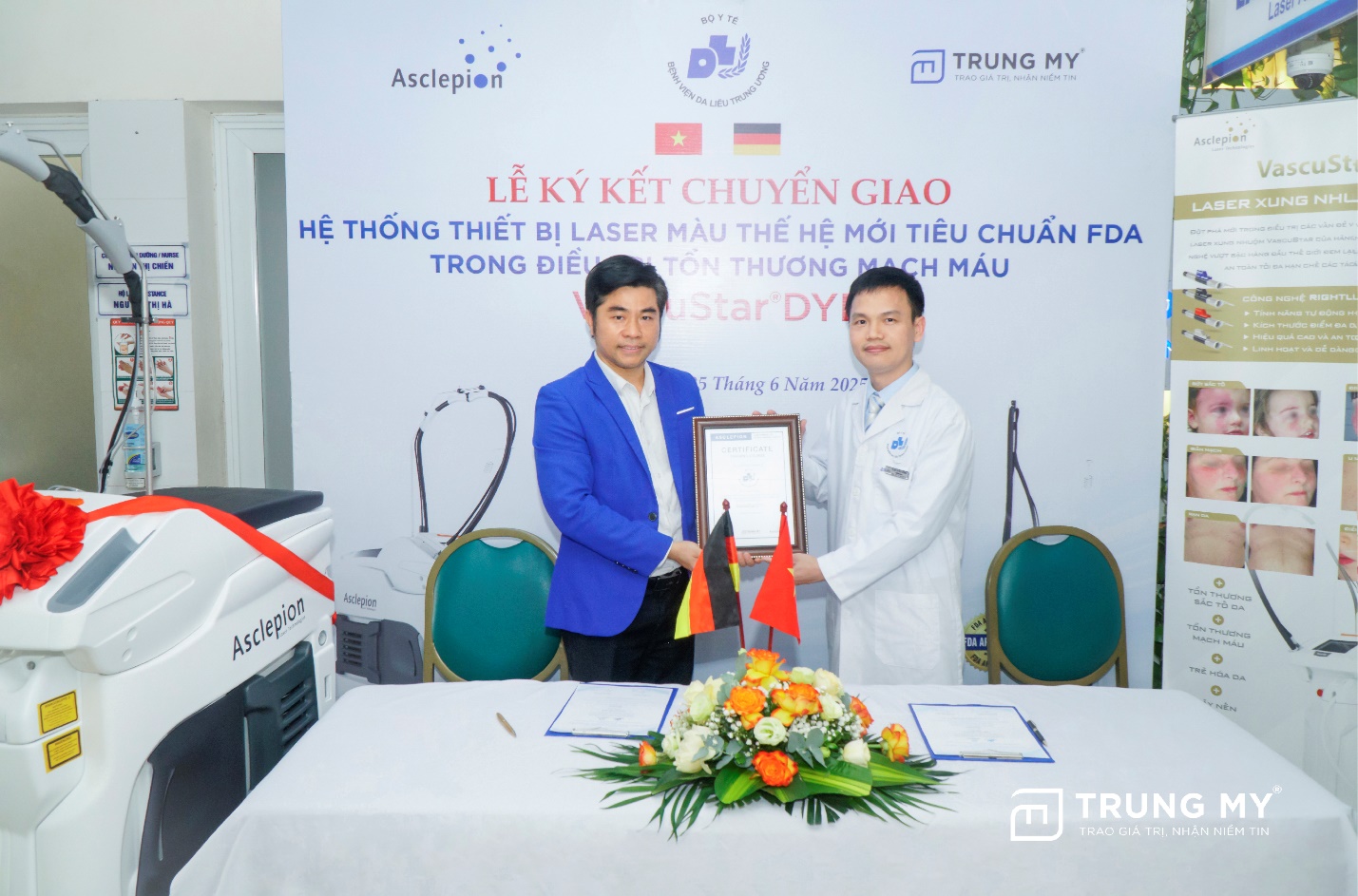 Bệnh viện Da liễu Trung Ương tiếp nhận Công nghệ laser mạch máu VascuStarDYE thế hệ mới nhất - 5