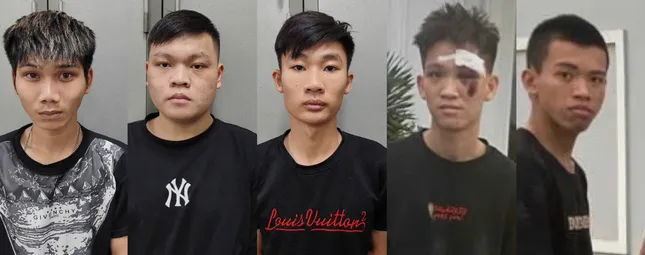 Nhóm đối tượng liên quan đến vụ việc.
