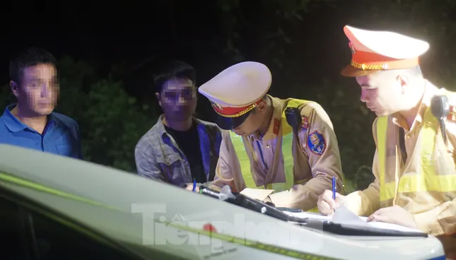 Các trường hợp vi phạm bị lập biên bản.