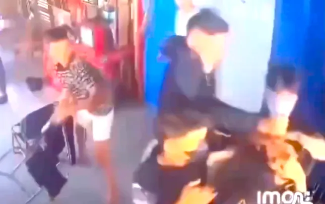 Nhóm đối tượng hành hung em L. dã man.