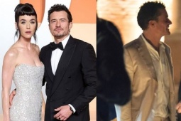 Katy Perry chắc sẽ đau lòng lắm, Orlando Bloom bị " tóm dính " cặp kè gái lạ ngay tại đám cưới tỷ phú Jeff Bezos
