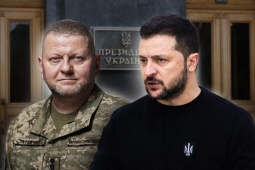 Khảo sát: Lựa chọn của người Ukraine giữa ông Zelensky và ông Zaluzhny nếu tổ chức bầu cử
