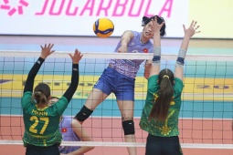 Kết quả bóng chuyền ĐT nữ Việt Nam - Australia: 3 set đỉnh cao, khởi đầu mĩ mãn (VTV Cup)
