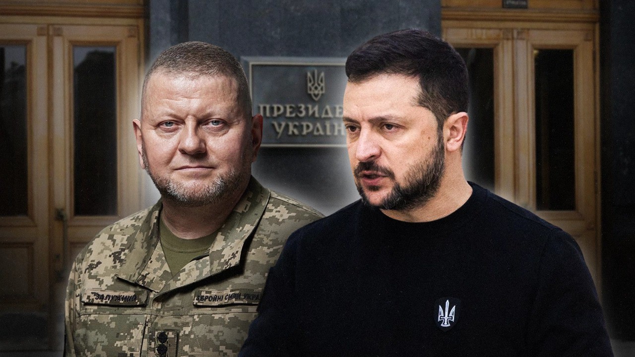 Ông Zaluzhny và ông Zelensky là 2 người có mức ủng hộ ở hai chữ số. Ảnh: Kyiv Post