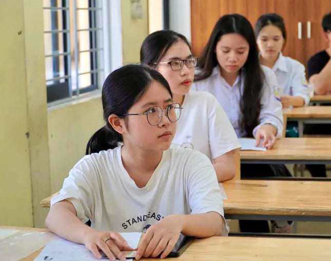 Thí sinh dự Kỳ thi tốt nghiệp THPT năm 2025 (ảnh: Hoài Nam)