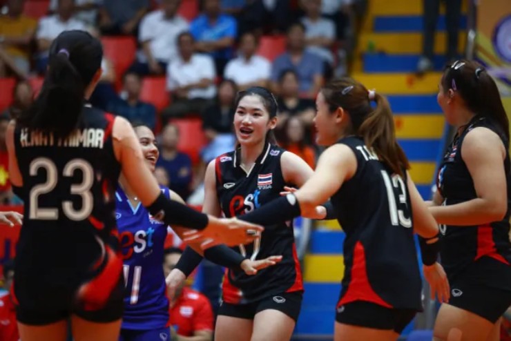 U21 Thái Lan cũng cho thấy họ không phải tập thể dễ bị đánh bại. Ảnh VTV
