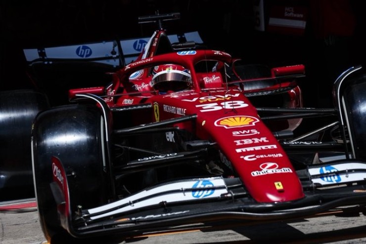 Dino Beganovic tham dự FP1 cùng Ferrari
