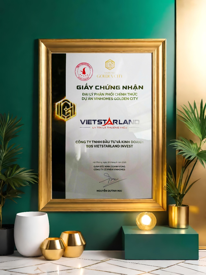 Vietstarland – Đối tác chiến lược tạo nên kỳ tích bán hàng tại Vinhomes Golden City - 3