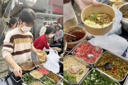 Bỏ học nghiên cứu sinh đi bán khoai tây nghiền, chỉ làm 1 tiếng/ngày mà  gây sốt  cõi mạng