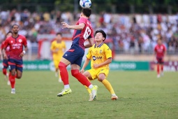 Trực tiếp bóng đá SLNA - Công an Hà Nội: Tuyệt phẩm " đại bác " của Alan (CK Cúp Quốc gia)