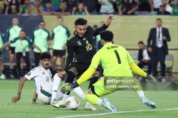 Video bóng đá ĐT Mexico - Saudi Arabia: Tấn công áp đảo, cay đắng phản lưới (Tứ kết Gold Cup)