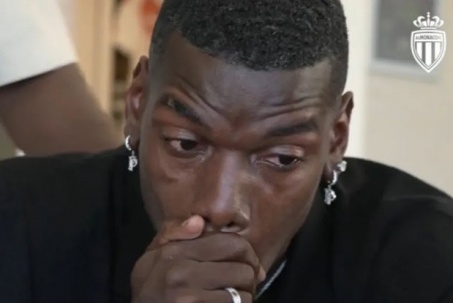 Pogba khóc nức nở ngày ký hợp đồng với Monaco, chính thức tái xuất sau 18 tháng
