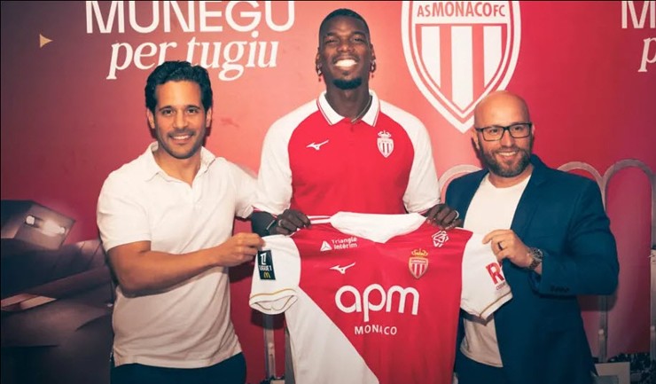 Pogba chính thức khoác áo Monaco trong 2 năm tới