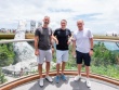 Ba cầu thủ huyền thoại của Manchester United check in Cầu Vàng