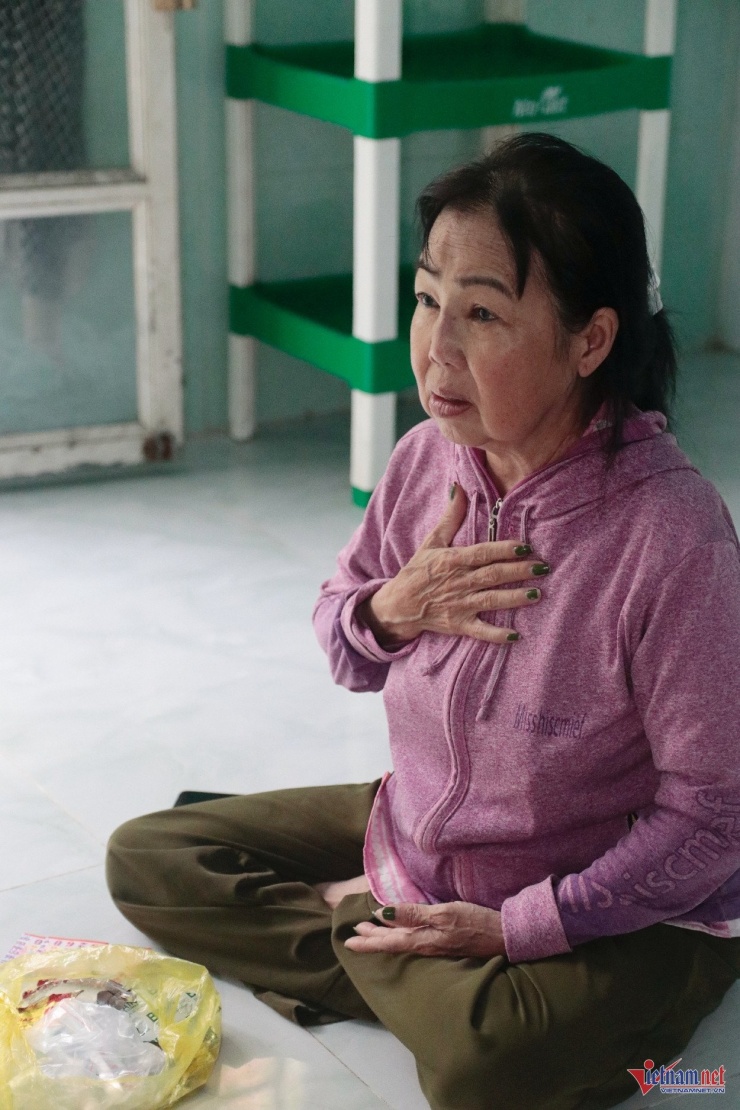 Nghệ sĩ Ngọc Tâm Tâm tâm sự về hoàn cảnh sống.