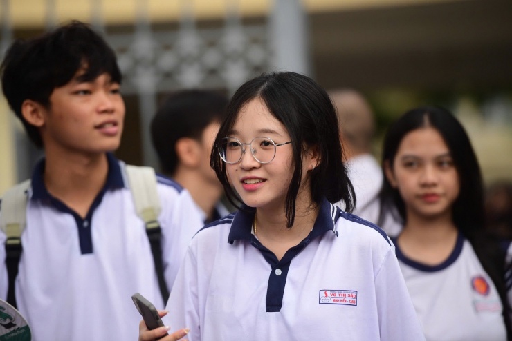 Thí sinh dự thi tốt nghiệp THPT 2025. Ảnh: Nguyễn Huế