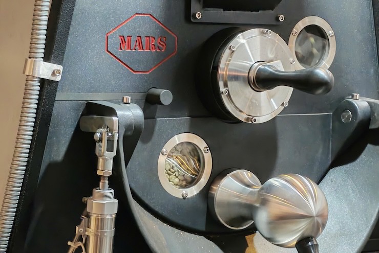 Máy rang cà phê tích hợp AI&nbsp;MARS V5.