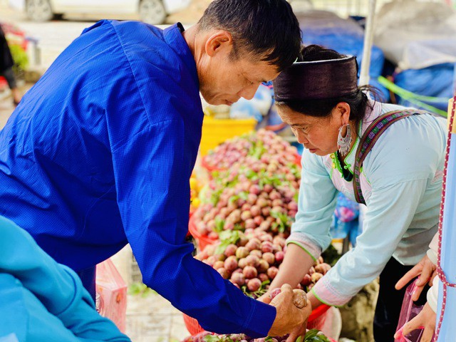 Mận hậu được nhiều người tiêu dùng ưa chuộng vì có vị giòn, chua, ngọt đặc trưng.