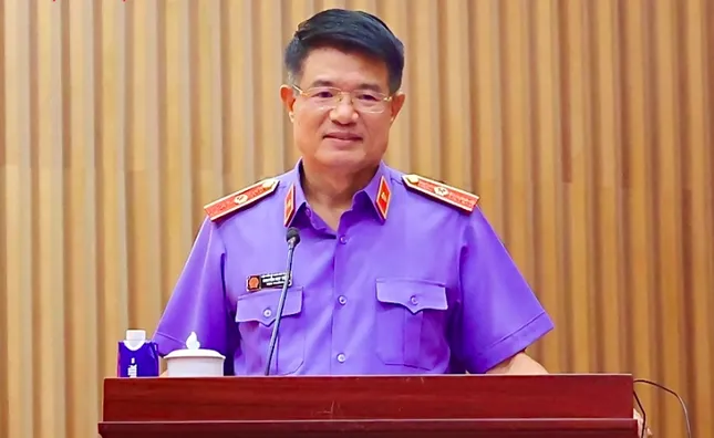 Ông Nguyễn Huy Tiến, Viện trưởng Viện KSND Tối cao.