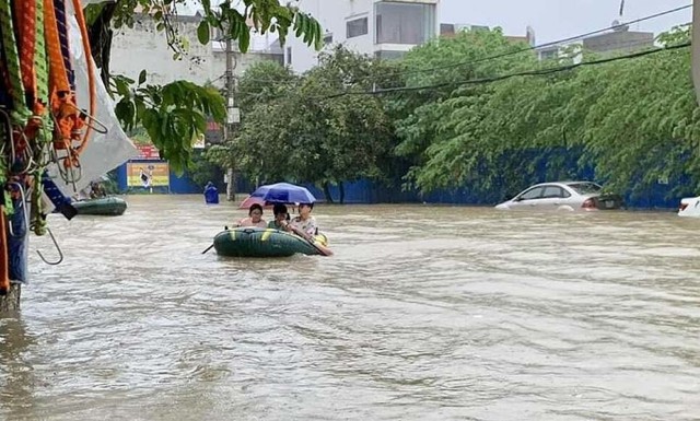 Thái Nguyên tiếp tục là tâm điểm mưa lớn những ngày tới.