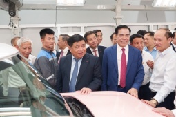 Vinfast khánh thành nhà máy sản xuất ô tô điện tại Hà Tĩnh