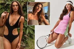Nàng mẫu xinh đẹp được dự Wimbledon 2025, gặp ngay số 1 Sabalenka
