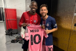 Messi được đồng đội cũ PSG tôn vinh, phản ứng ra sao sau trận thua đậm?