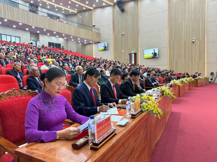 Quang cảnh buổi lễ.