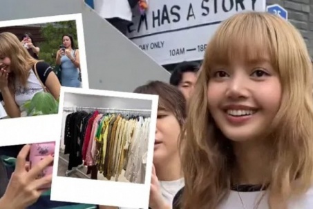 Lisa BLACKPINK thanh lý quần áo, fan "rì-viu" rẻ ngỡ ngàng còn được gặp idol