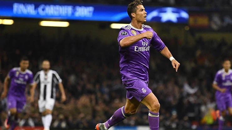 Ronaldo tỏa sáng trong trận chung kết Champions League năm 2017
