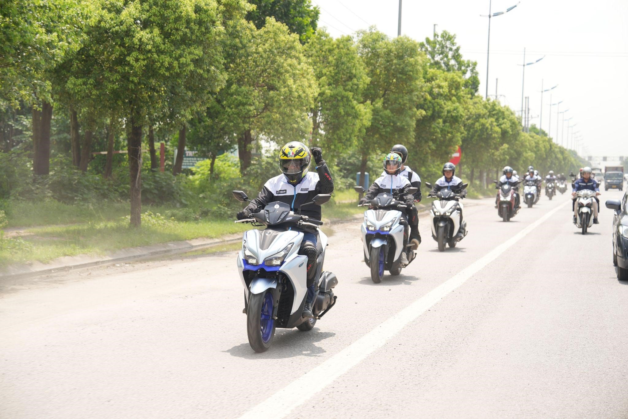 Yamaha NVX 2025 gây ấn tượng với loạt tinh chỉnh hiện đại về công nghệ