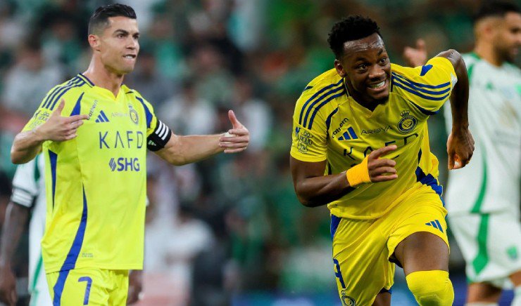 Duran (bên phải)&nbsp;buộc phải tính chuyện rời đi, sau khi Ronaldo gia hạn với Al Nassr