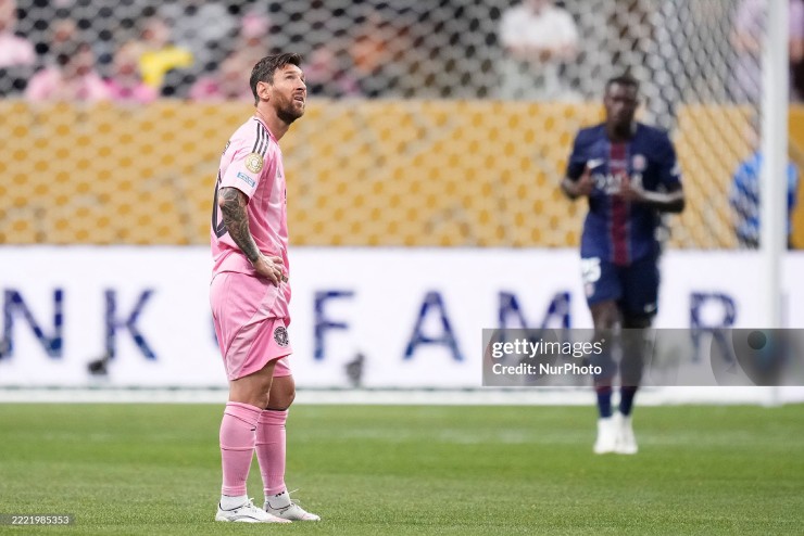 Messi bất lực