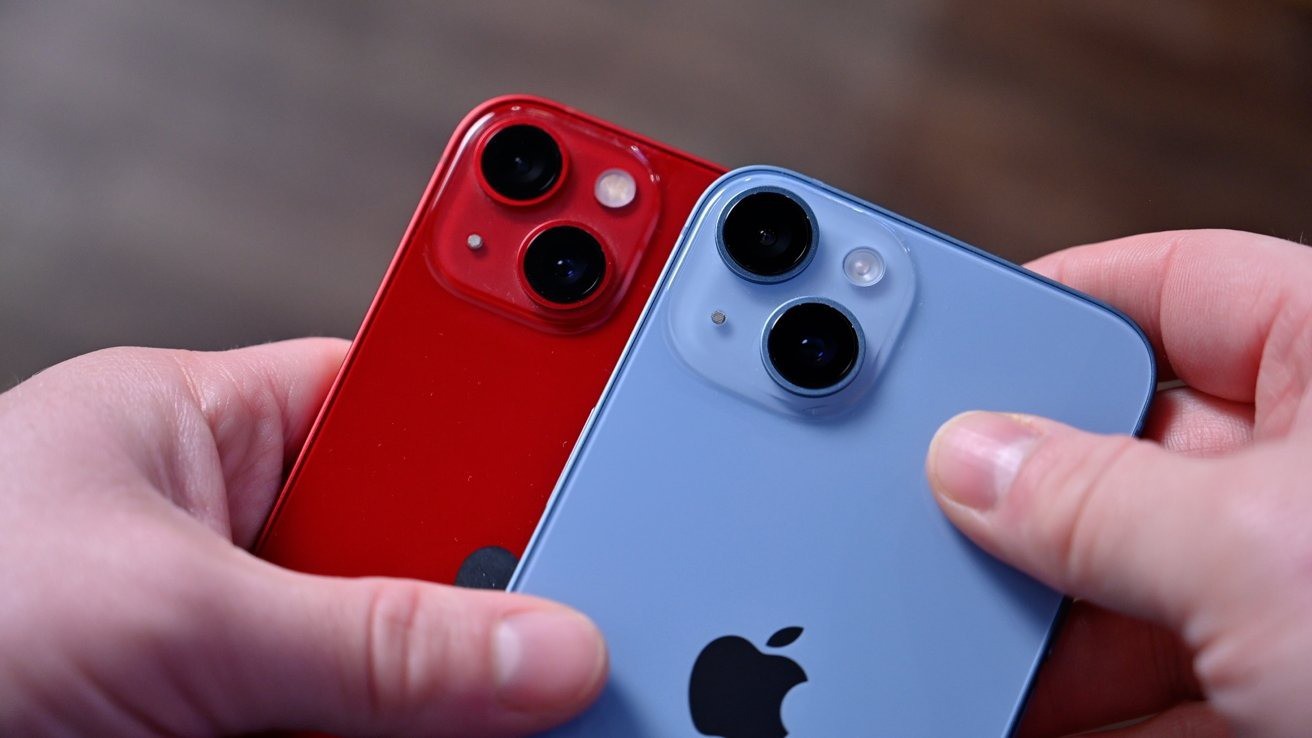 iPhone 14 Plus được trang bị hai cảm biến 12MP.