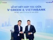 V-Green và Vietinbank ký kết hợp tác, đồng hành phát triển hạ tầng trạm sạc ô tô điện Vinfast