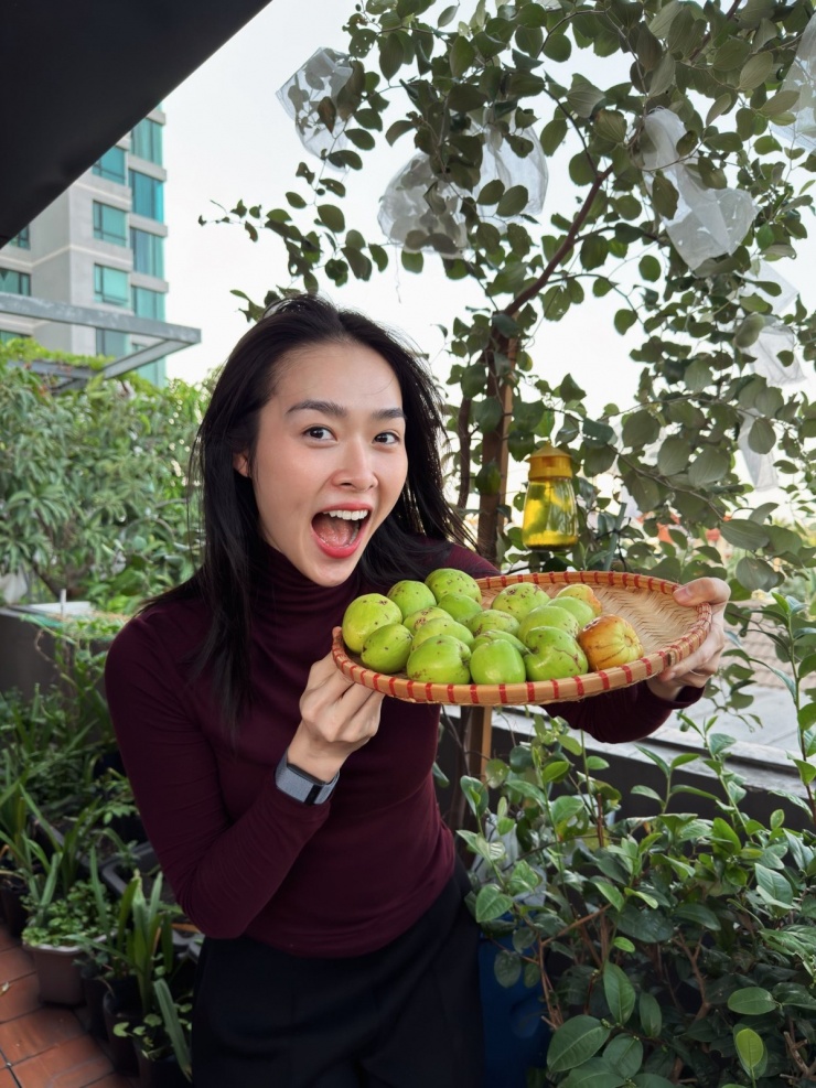 Ảnh sao 1/4: Diệp Bảo Ngọc khoe vườn sân thượng trong biệt thự 100 m2 - 1