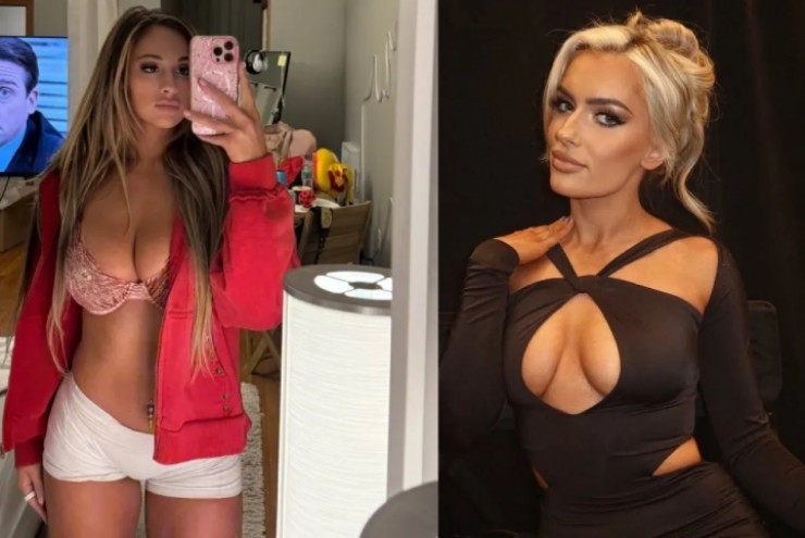 3 mỹ nhân đấu vật mặc đồ "thiếu trước hụt sau", gây náo loạn mạng xã hội