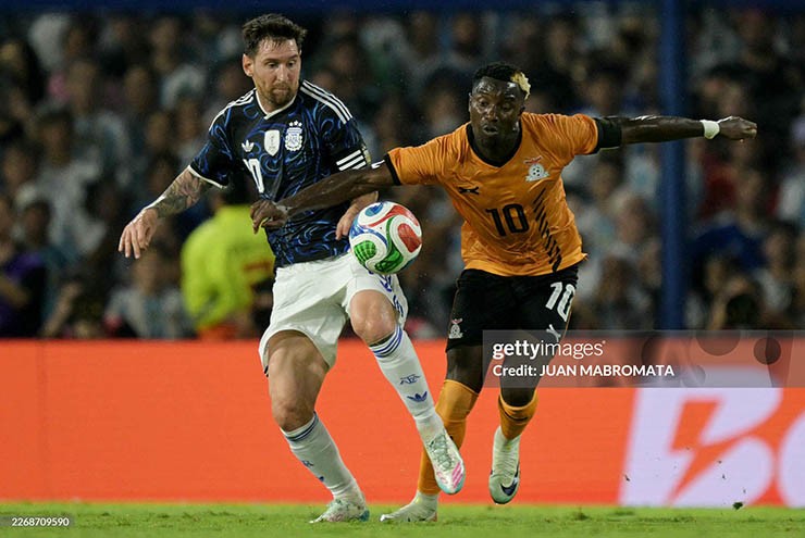 Video bóng đá Argentina - Zambia: Rực rỡ Messi, đại thắng 5 sao