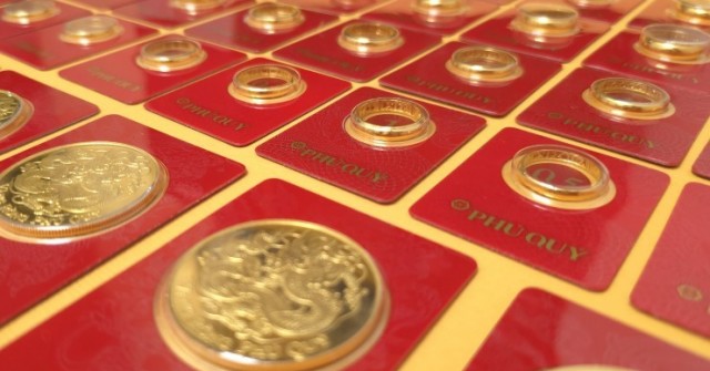 Sáng 1-4, giá vàng miếng SJC, vàng nhẫn tăng hơ...