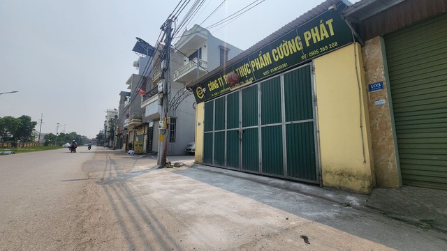 Công ty Cường Phát đóng cửa sau khi Giám đốc bị khởi tố. Ảnh: PV