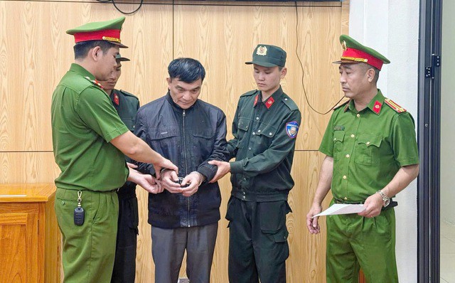 Đối tượng Lý Công Sinh bị khởi tố. Ảnh: Công an tỉnh Phú Thọ