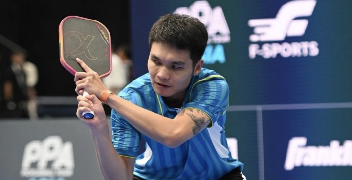 Trịnh Linh Giang là tay vợt Việt Nam đầu tiên lên ngôi vô địch PPA Tour Asia hồi tháng 7/2025. (Nguồn: PPA)