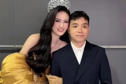 Bạn trai liên tục diện chiếc túi Dior hàng hiếm do Ý Nhi tặng