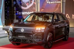 Cận cảnh mẫu xe Volkswagen Teramont Pro đầu tiên tại Việt Nam