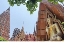 Chùa Wat Tham Suea, ngôi chùa linh thiêng kỳ bí ở phía Tây “xứ sở chùa vàng”