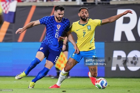Trực tiếp bóng đá Brazil - Croatia: Đội bóng châu Âu dốc toàn lực tấn công