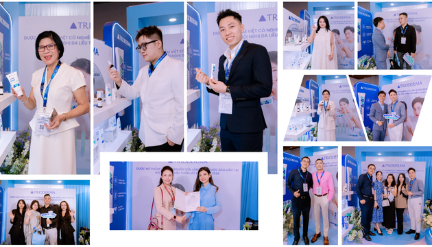Chuyên gia da liễu check in cùng Trioderma