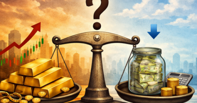 Có nên bán 5 cây vàng để gửi tiết kiệm lãi suất...